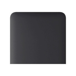 Кнопка Ajax SideButton (1-gang) vertical ASP серая