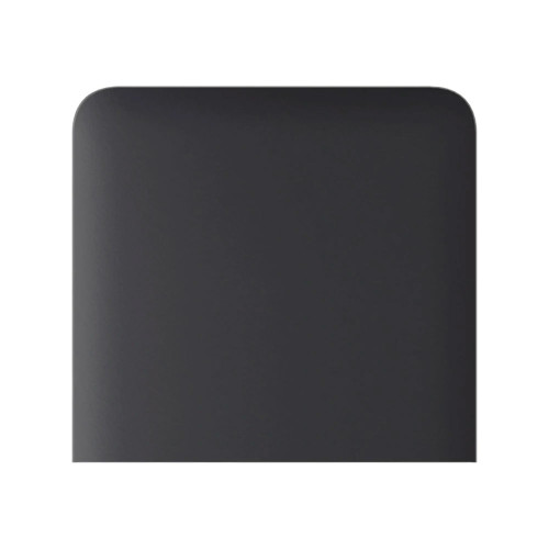 Кнопка Ajax SideButton (1-gang) vertical ASP сіра