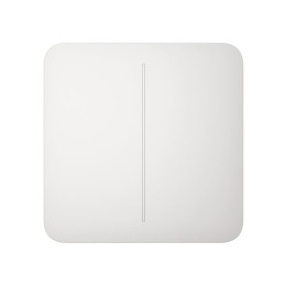 Выключатель двухклавишный Ajax LightSwitch 2-gang белый