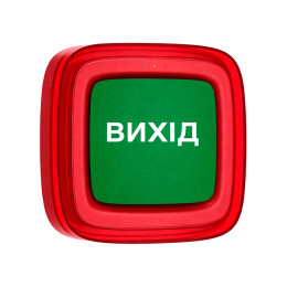 Извещатель пожарный светозвуковой "ВИХІД" Ajax EN54 FireProtect (Sounder/VAD) красный