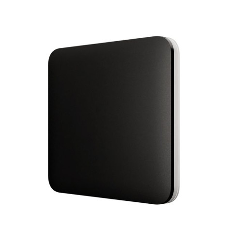 Кнопка Ajax SoloButton (1-gang/2-way) чорна