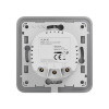 Выключатель двухклавишный Ajax LightSwitch 2-gang дымчатый