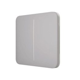 Выключатель двухклавишный Ajax LightSwitch 2-gang дымчатый