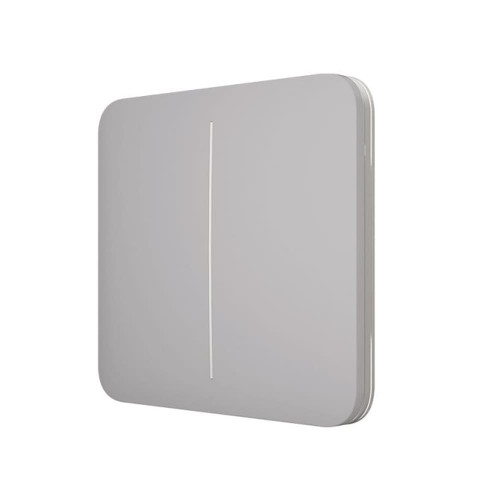 Выключатель двухклавишный Ajax LightSwitch 2-gang дымчатый