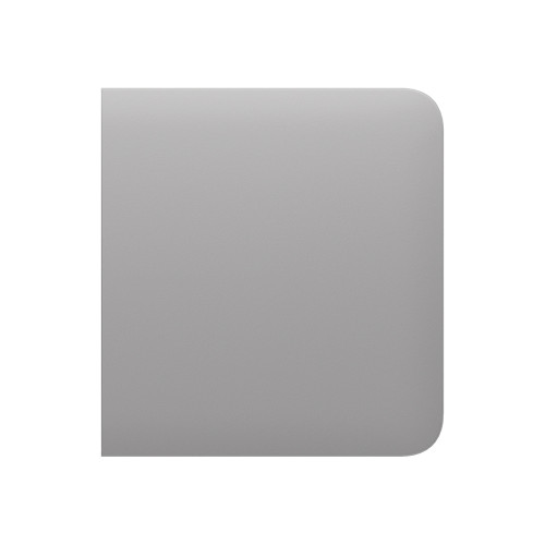 Бічна кнопка вимикача Ajax SideButton (1-gang/2-way) димчаста