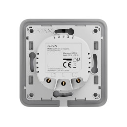 Выключатель проходной Ajax LightSwitch 2-way дымчатый