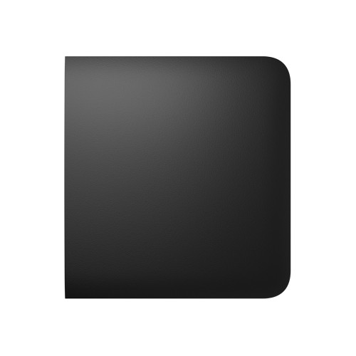 Бічна кнопка вимикача Ajax SideButton (1-gang/2-way) чорна
