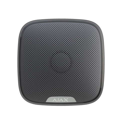 Бездротова вулична сирена Ajax StreetSiren black