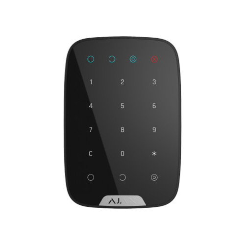 Бездротова сенсорна клавіатура Ajax KeyPad black