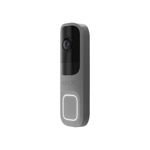 Відеодзвінок Ajax Doorbell RAL 7004 сірий