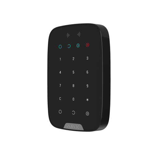 Бездротова сенсорна клавіатура Ajax Keypad Plus black