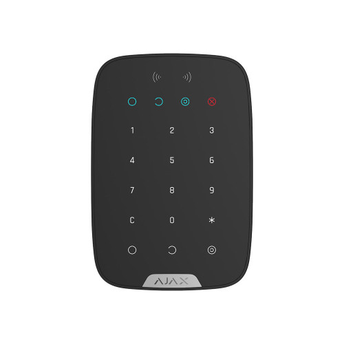 Бездротова сенсорна клавіатура Ajax Keypad Plus black