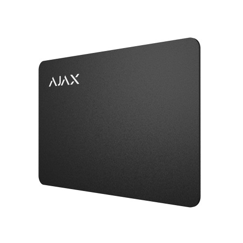 Безконтактна карта управління охороною Ajax Pass (100pcs) black