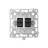 Механизм интернет розетки Ajax OutletCore (LAN) черный