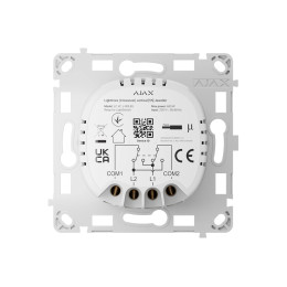Выключатель света Ajax LightCore (Crossover) vertical реле беспроводной сенсорный перекрестный