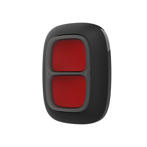 Бездротова тривожна кнопка Ajax DoubleButton black