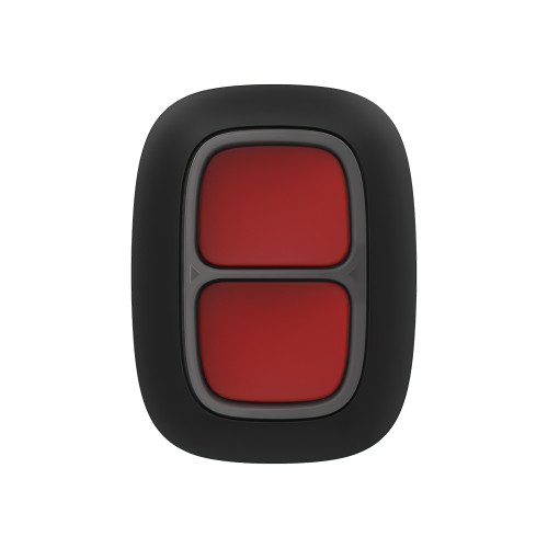 Бездротова тривожна кнопка Ajax DoubleButton black