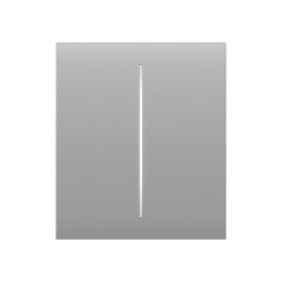 Центральная кнопка Ajax CenterButton (2-gang) дымчатая