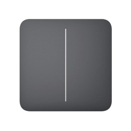 Выключатель  двухклавишный Ajax LightSwitch 2-gang графит