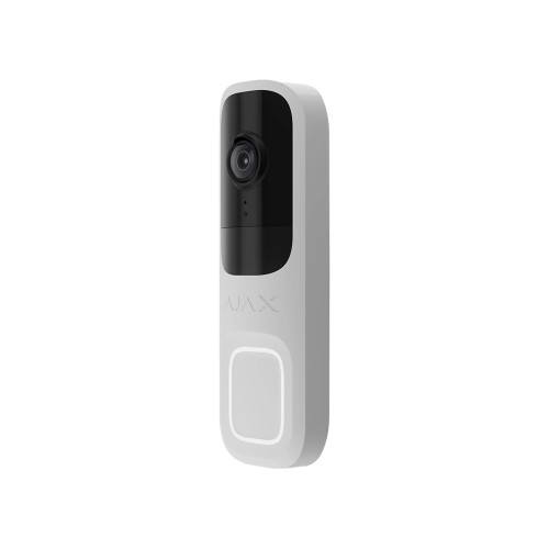Відеодзвінок Ajax Doorbell RAL 9003 білий