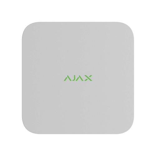 IP відеореєстратор Ajax NVR 8-канальний white