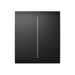 Центральная кнопка Ajax CenterButton (2-gang) черная