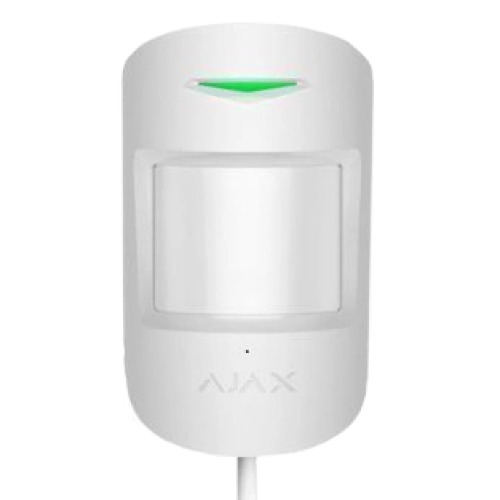 Сповіщувач руху та розбиття скла Ajax CombiProtect Fibra white
