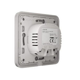 Выключатель одноклавишный Ajax LightSwitch 1-gang белый