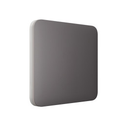 Кнопка Ajax SoloButton (1-gang/2-way) серая