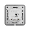 Выключатель  двухклавишный Ajax LightSwitch 2-gang устричный
