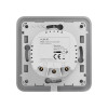 Выключатель  двухклавишный Ajax LightSwitch 2-gang слоновая кость