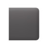 Бічна кнопка вимикача Ajax SideButton (1-gang/2-way) сіра