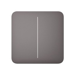 Выключатель двухклавишный Ajax LightSwitch 2-gang серый