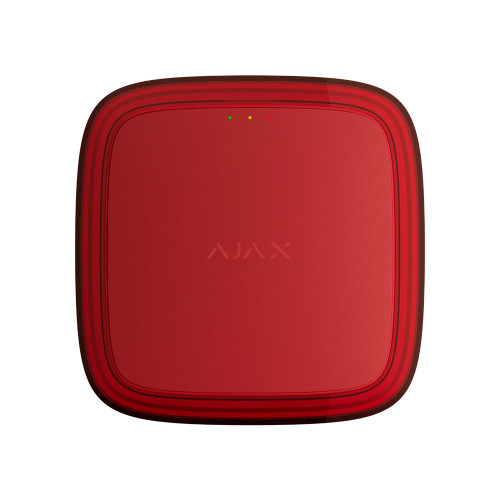 Извещатель пожарный световой Ajax EN54 FireProtect (VAD) красный