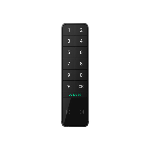 Бездротова клавіатура Ajax KeyPad Outdoor Jeweller (8EU) ASP чорна