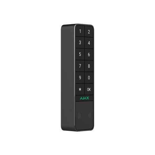 Бездротова клавіатура Ajax KeyPad Outdoor Jeweller (8EU) ASP чорна