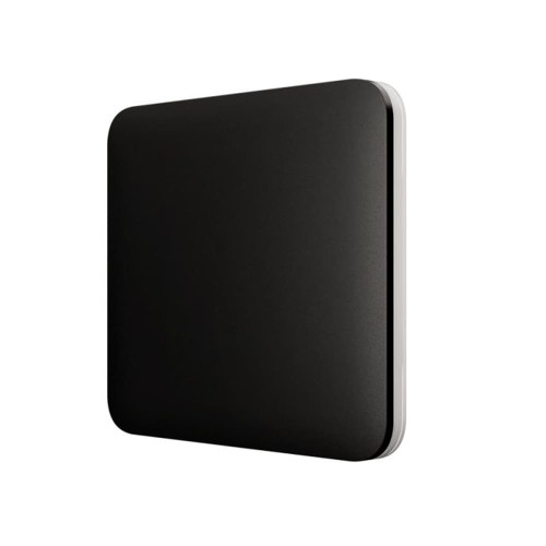 Выключатель одноклавишный Ajax LightSwitch 1-gang черный