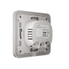 Выключатель одноклавишный Ajax LightSwitch 1-gang черный