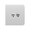 Фронтальная панель Ajax SideCover (LAN) белая