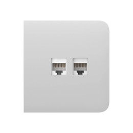 Фронтальная панель Ajax SideCover (LAN) белая