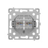 Механізм інтернет розетки Ajax OutletCore (LAN) vertical чорний
