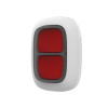 Бездротова тривожна кнопка Ajax DoubleButton white