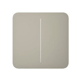 Выключатель  двухклавишный Ajax LightSwitch 2-gang оливковый