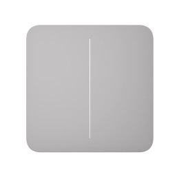 Кнопка Ajax SoloButton (2-gang) дымчатая