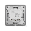 Выключатель двухклавишный Ajax LightSwitch 2-gang черный
