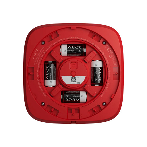 Извещатель пожарный звуковой Ajax EN54 FireProtect (Sounder) красный